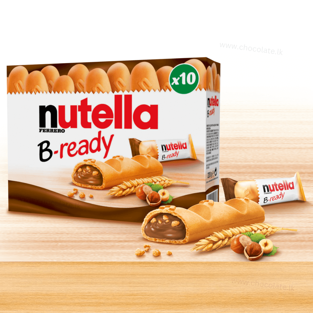 Nutella B-ready 22g 10 Packs - Chocolate.lk